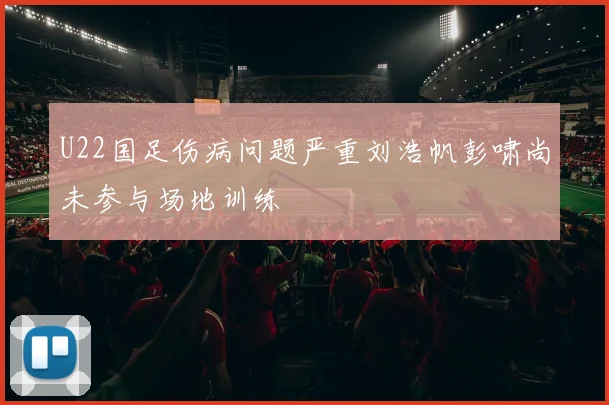 U22国足伤病问题严重刘浩帆彭啸尚未参与场地训练