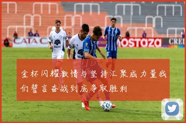金杯闪耀激情与坚持汇聚成力量我们誓言奋战到底争取胜利